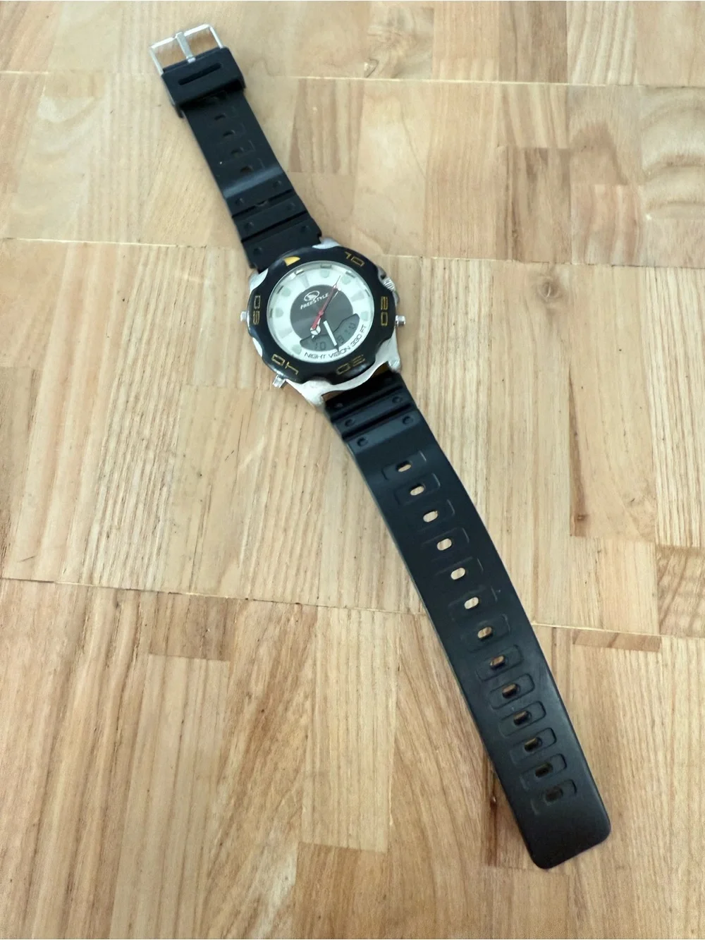 Freestyle night vision analog and digital display watch NEW BATTERY